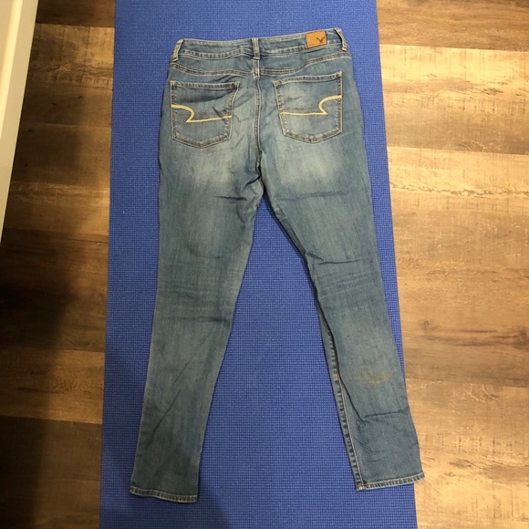Midrise Light/Mid Wash Jeans - Picture 2 of 2